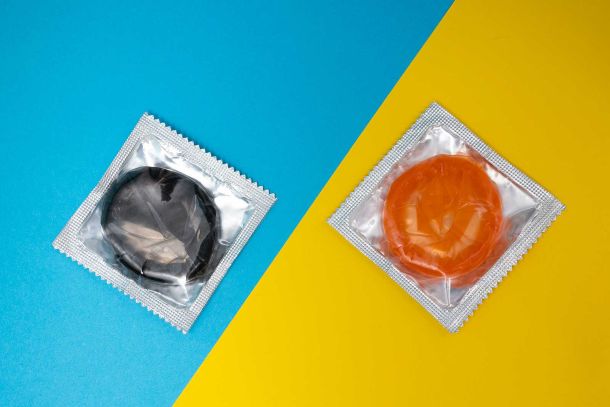 photo of two pills of birth control