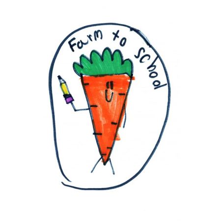 A drawing of carrot